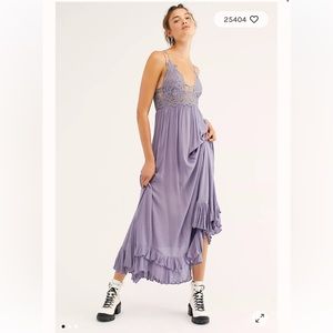 NWT Free People Adella Maxi Slip Dress, small